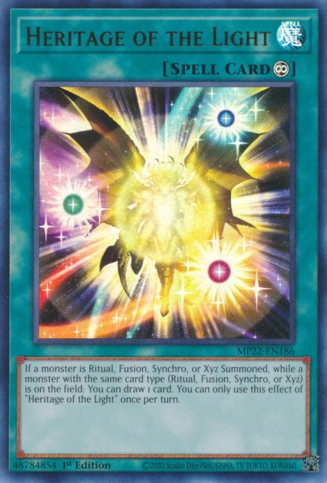 Heritage of the Light [MP22-EN186] Ultra Rare | Card Merchant Takapuna