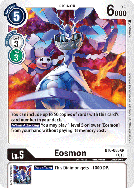 Eosmon [BT6-085] [Double Diamond] | Card Merchant Takapuna