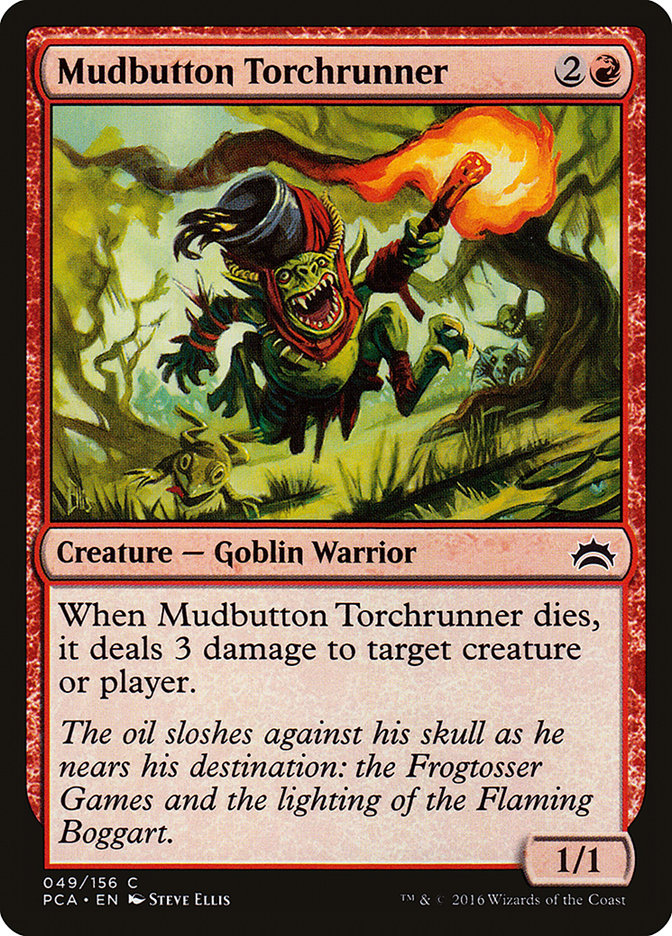 Mudbutton Torchrunner [Planechase Anthology] | Card Merchant Takapuna