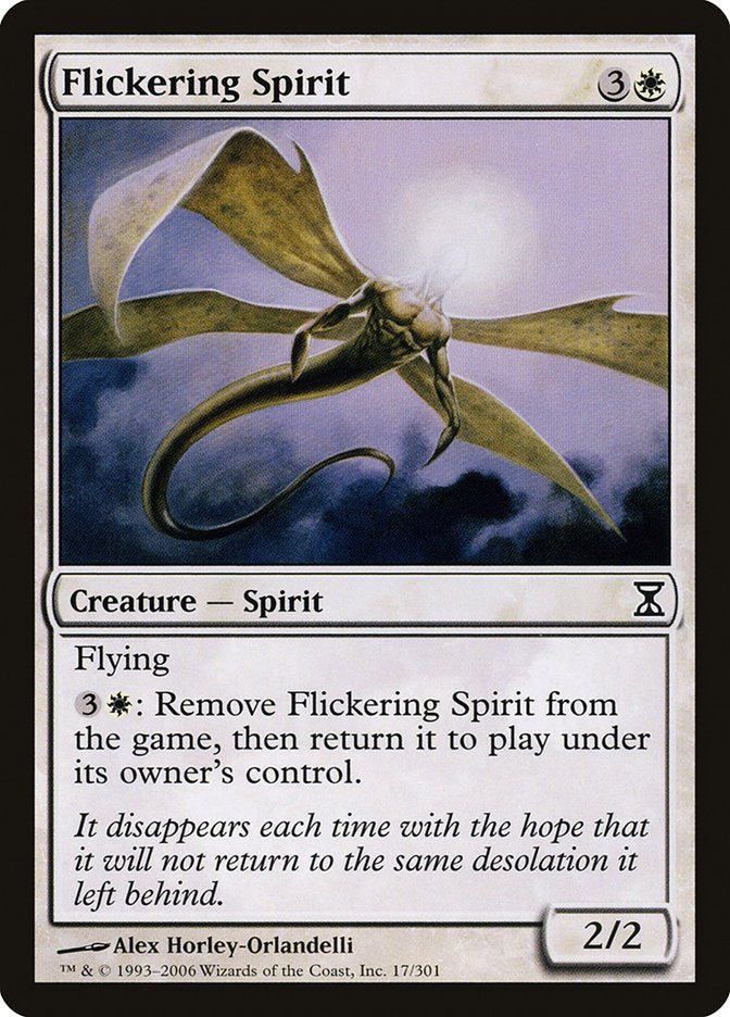 Flickering Spirit [Time Spiral] | Card Merchant Takapuna