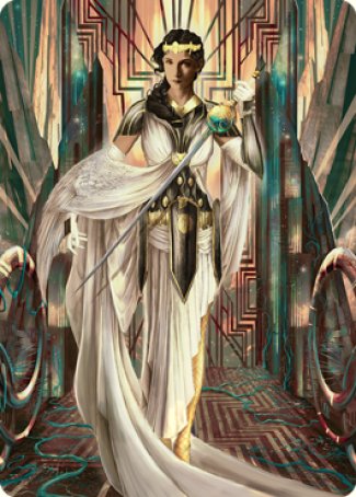 Elspeth Resplendent 2 Art Card [Streets of New Capenna Art Series] | Card Merchant Takapuna