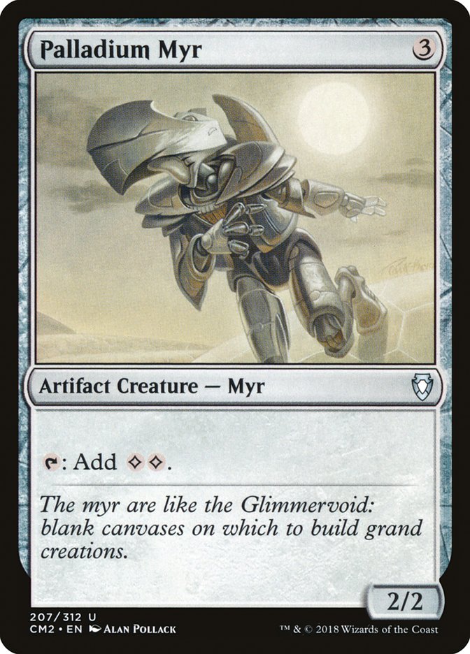 Palladium Myr [Commander Anthology Volume II] | Card Merchant Takapuna