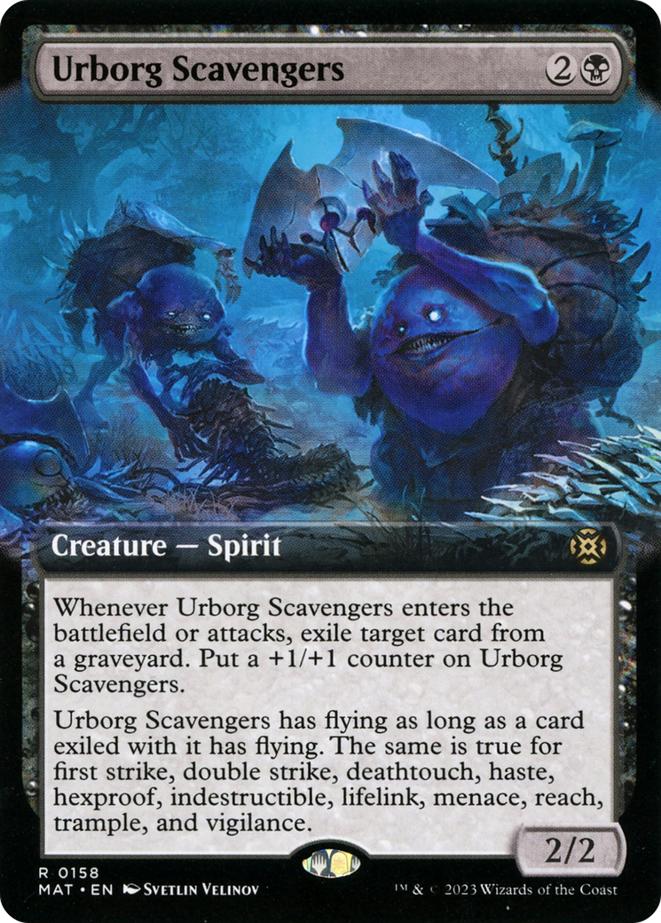 Urborg Scavengers (Extended Art) [March of the Machine: The Aftermath] | Card Merchant Takapuna