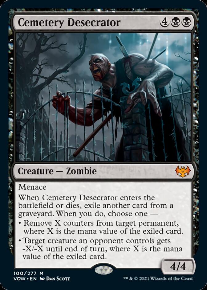 Cemetery Desecrator [Innistrad: Crimson Vow] | Card Merchant Takapuna