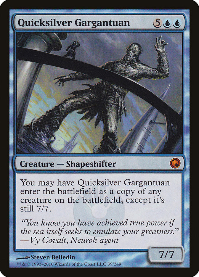 Quicksilver Gargantuan [Scars of Mirrodin] | Card Merchant Takapuna