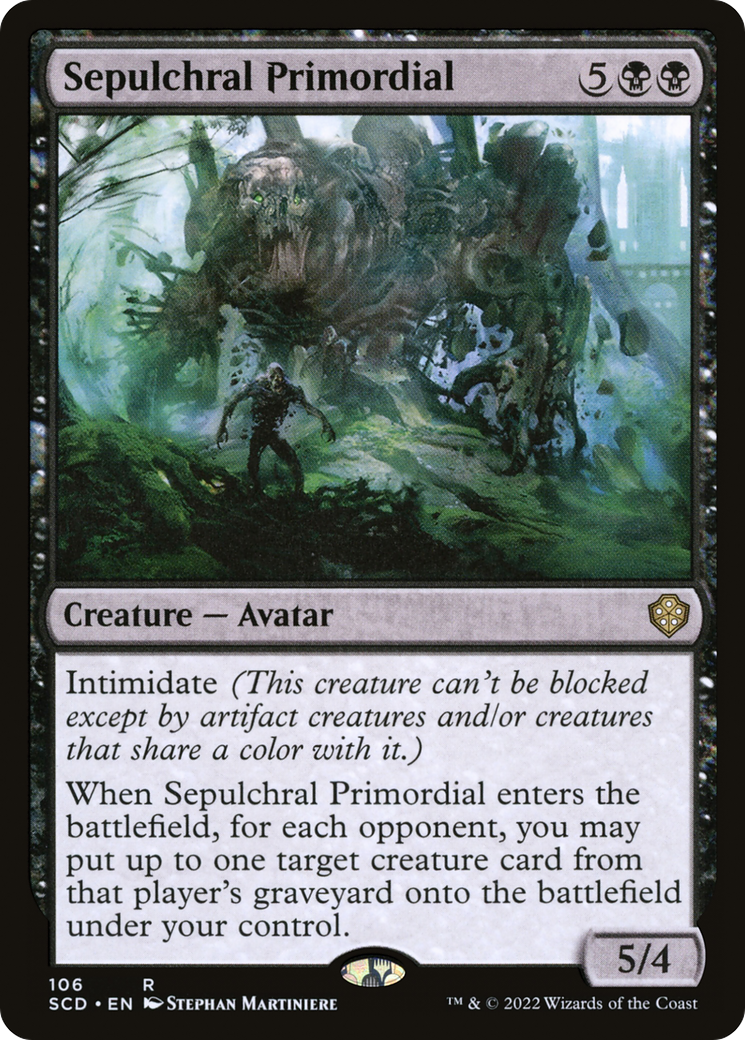 Sepulchral Primordial [Starter Commander Decks] | Card Merchant Takapuna