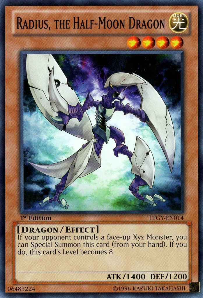 Radius, the Half-Moon Dragon [LTGY-EN014] Common | Card Merchant Takapuna