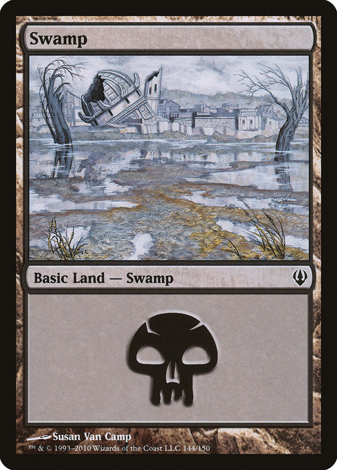 Swamp (144) [Archenemy] | Card Merchant Takapuna