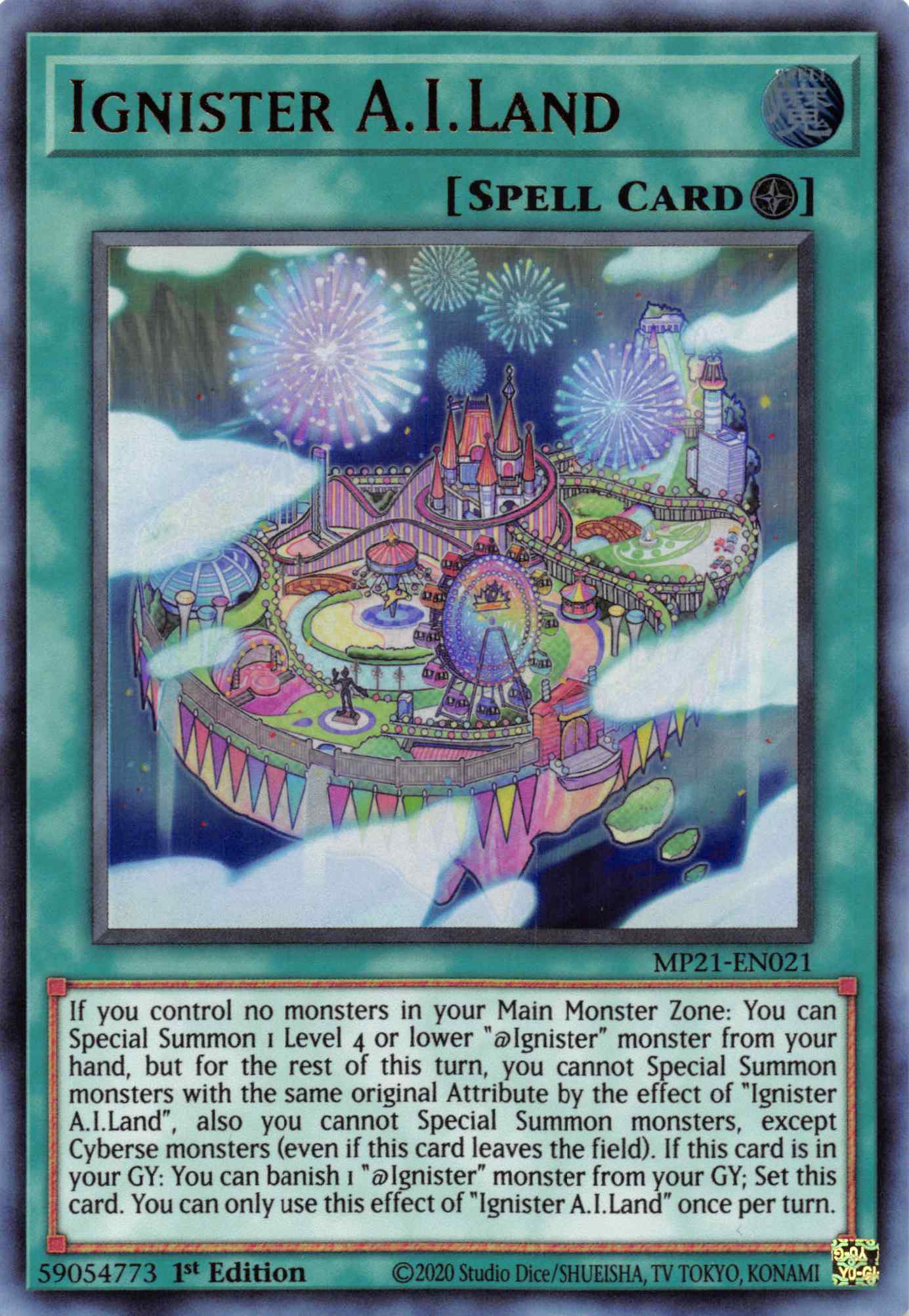 Ignister A.I.Land [MP21-EN021] Ultra Rare | Card Merchant Takapuna