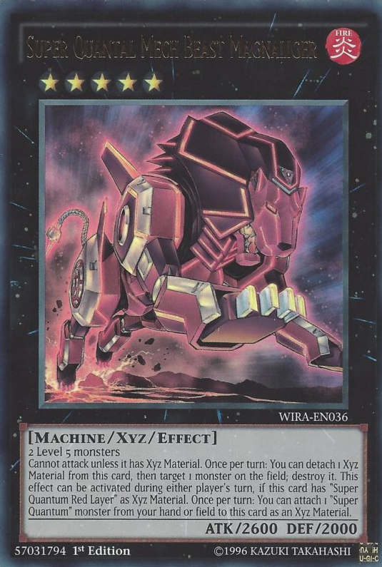 Super Quantal Mech Beast Magnaliger [WIRA-EN036] Ultra Rare | Card Merchant Takapuna