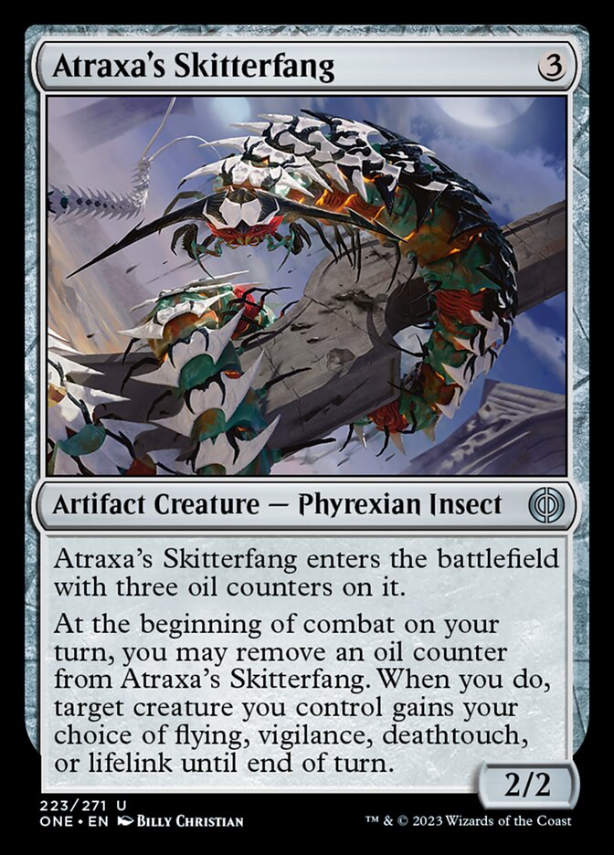 Atraxa's Skitterfang [Phyrexia: All Will Be One] | Card Merchant Takapuna