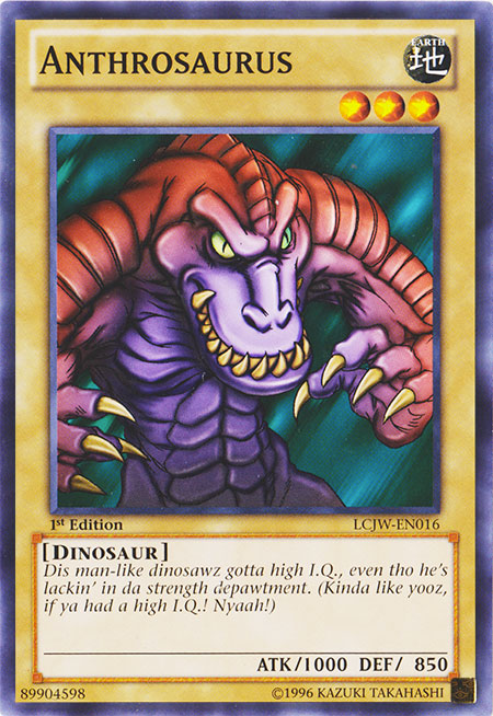 Anthrosaurus [LCJW-EN016] Common | Card Merchant Takapuna