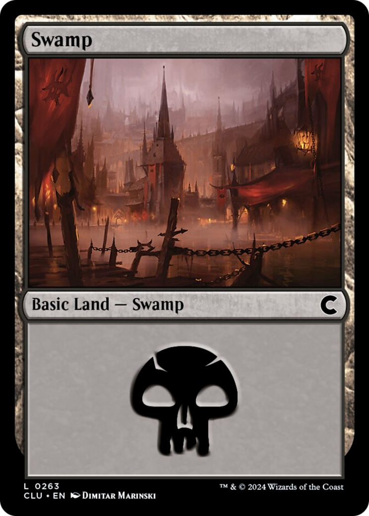 Swamp (0263) [Ravnica: Clue Edition] | Card Merchant Takapuna