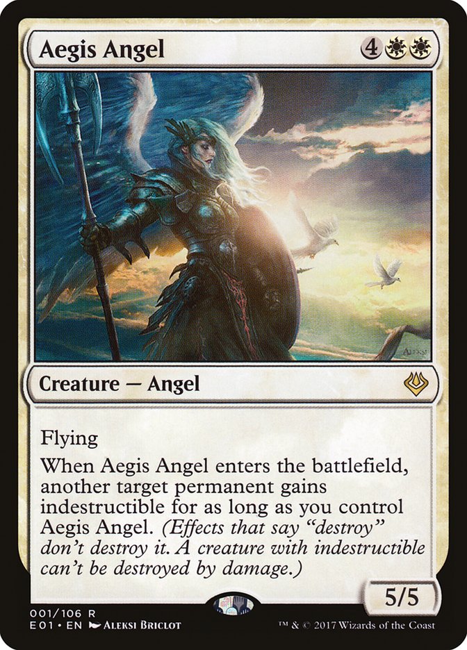 Aegis Angel [Archenemy: Nicol Bolas] | Card Merchant Takapuna