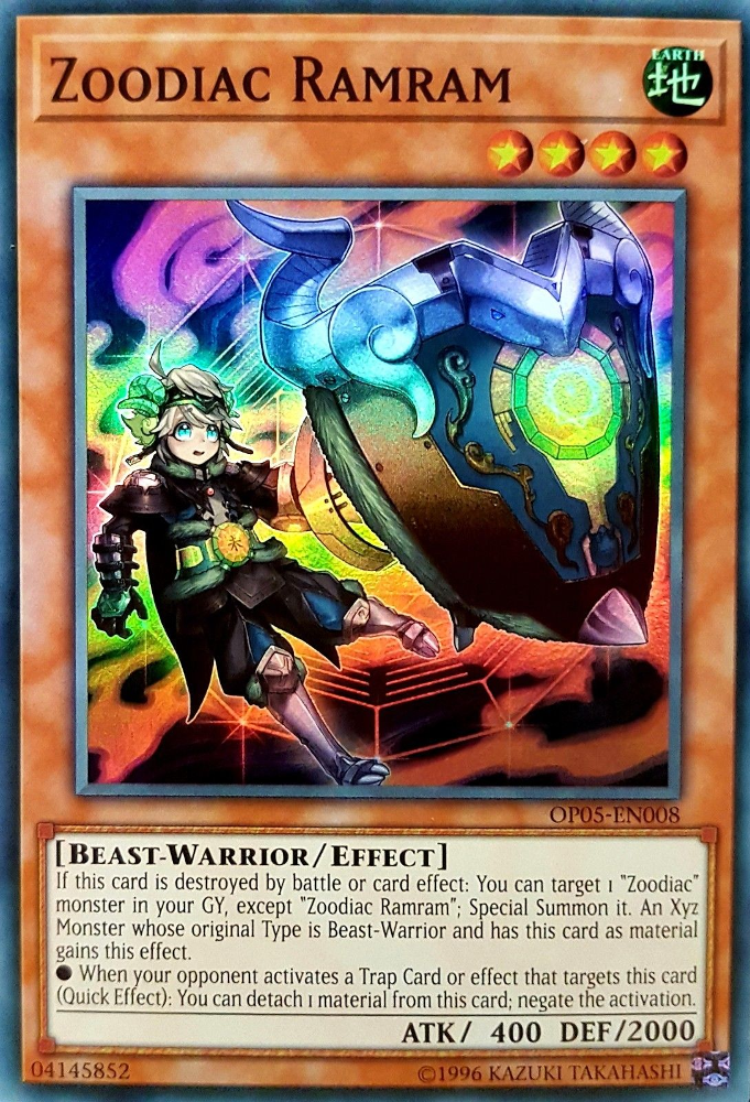 Zoodiac Ramram [OP05-EN008] Super Rare | Card Merchant Takapuna