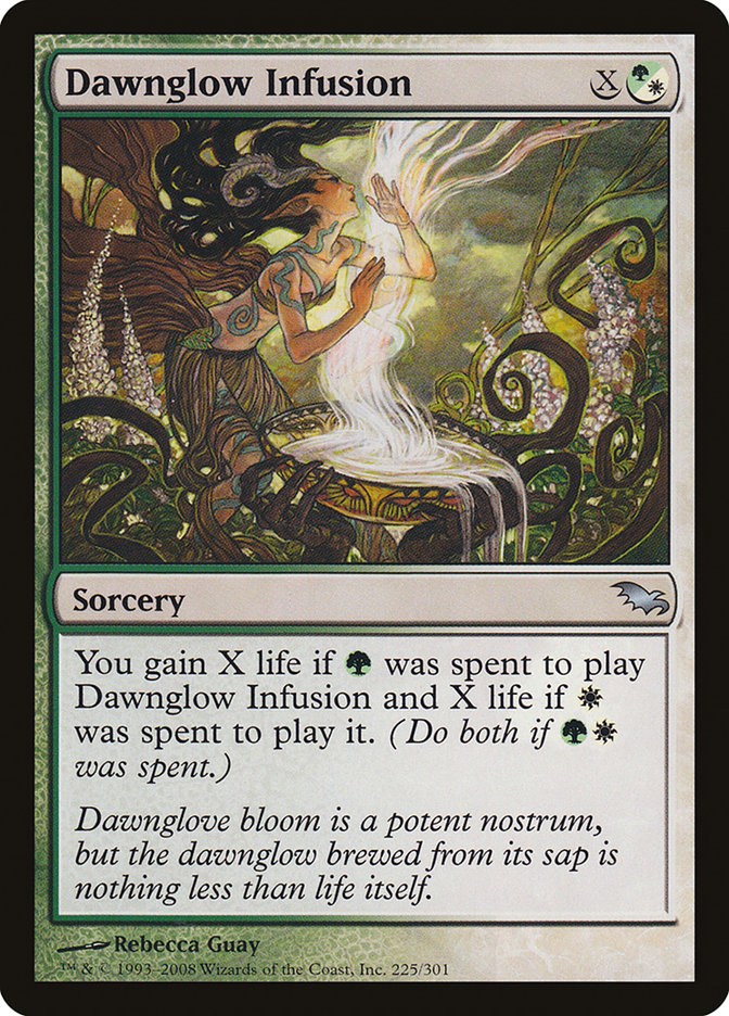 Dawnglow Infusion [Shadowmoor] | Card Merchant Takapuna