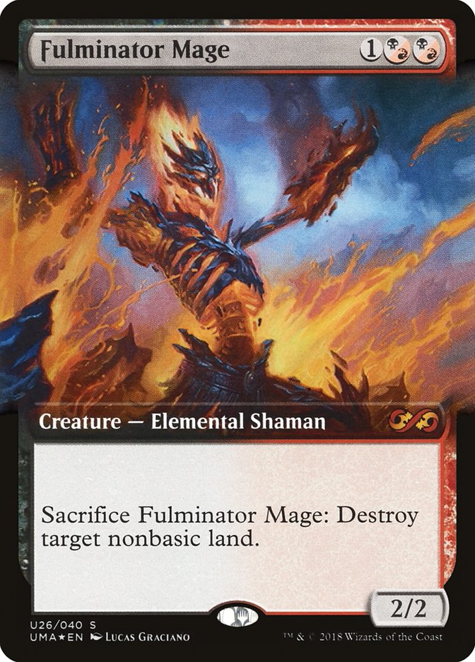 Fulminator Mage (Topper) [Ultimate Masters Box Topper] | Card Merchant Takapuna