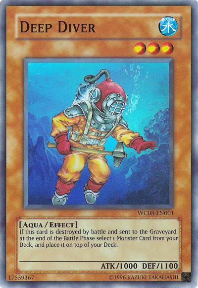 Deep Diver [WC08-EN001] Super Rare | Card Merchant Takapuna