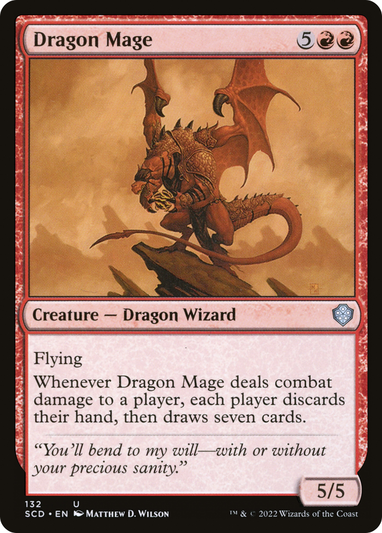 Dragon Mage [Starter Commander Decks] | Card Merchant Takapuna