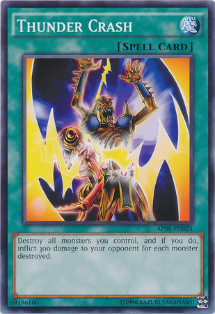 Thunder Crash [AP06-EN024] Common | Card Merchant Takapuna