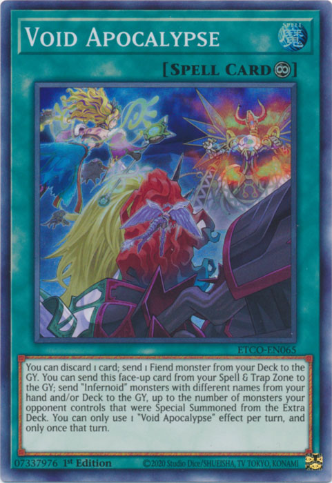 Void Apocalypse [ETCO-EN065] Super Rare | Card Merchant Takapuna