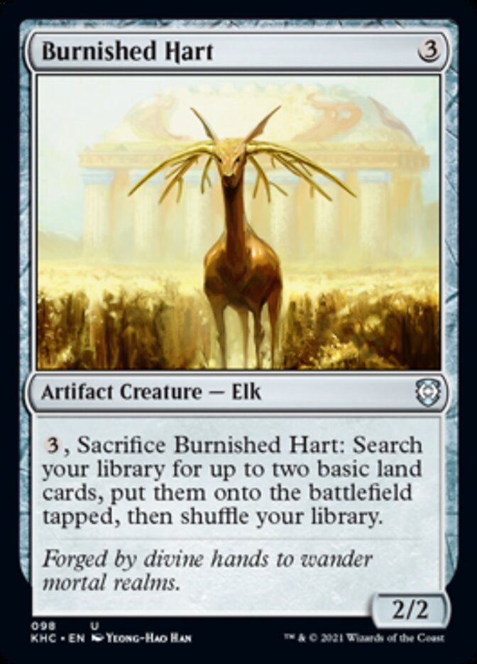 Burnished Hart [Kaldheim Commander] | Card Merchant Takapuna