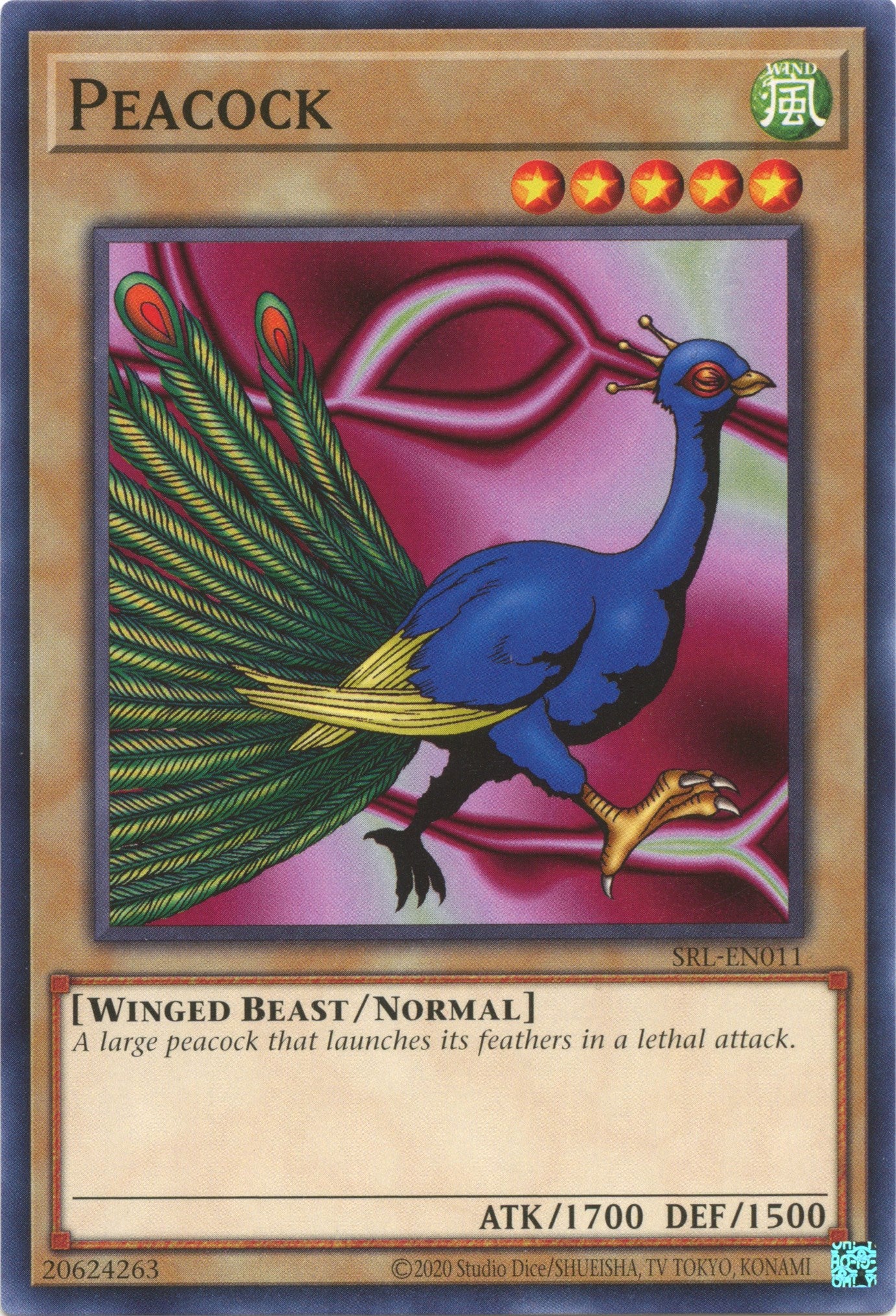 Peacock (25th Anniversary) [SRL-EN011] Common | Card Merchant Takapuna