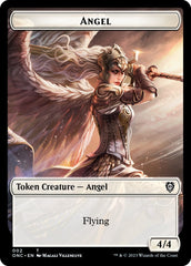 Soldier (007) // Angel Double-Sided Token [Phyrexia: All Will Be One Commander Tokens] | Card Merchant Takapuna