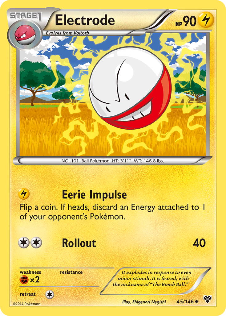 Electrode (45/146) [XY: Base Set] | Card Merchant Takapuna