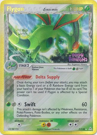 Flygon (7/110) (Delta Species) (Stamped) [EX: Holon Phantoms] | Card Merchant Takapuna