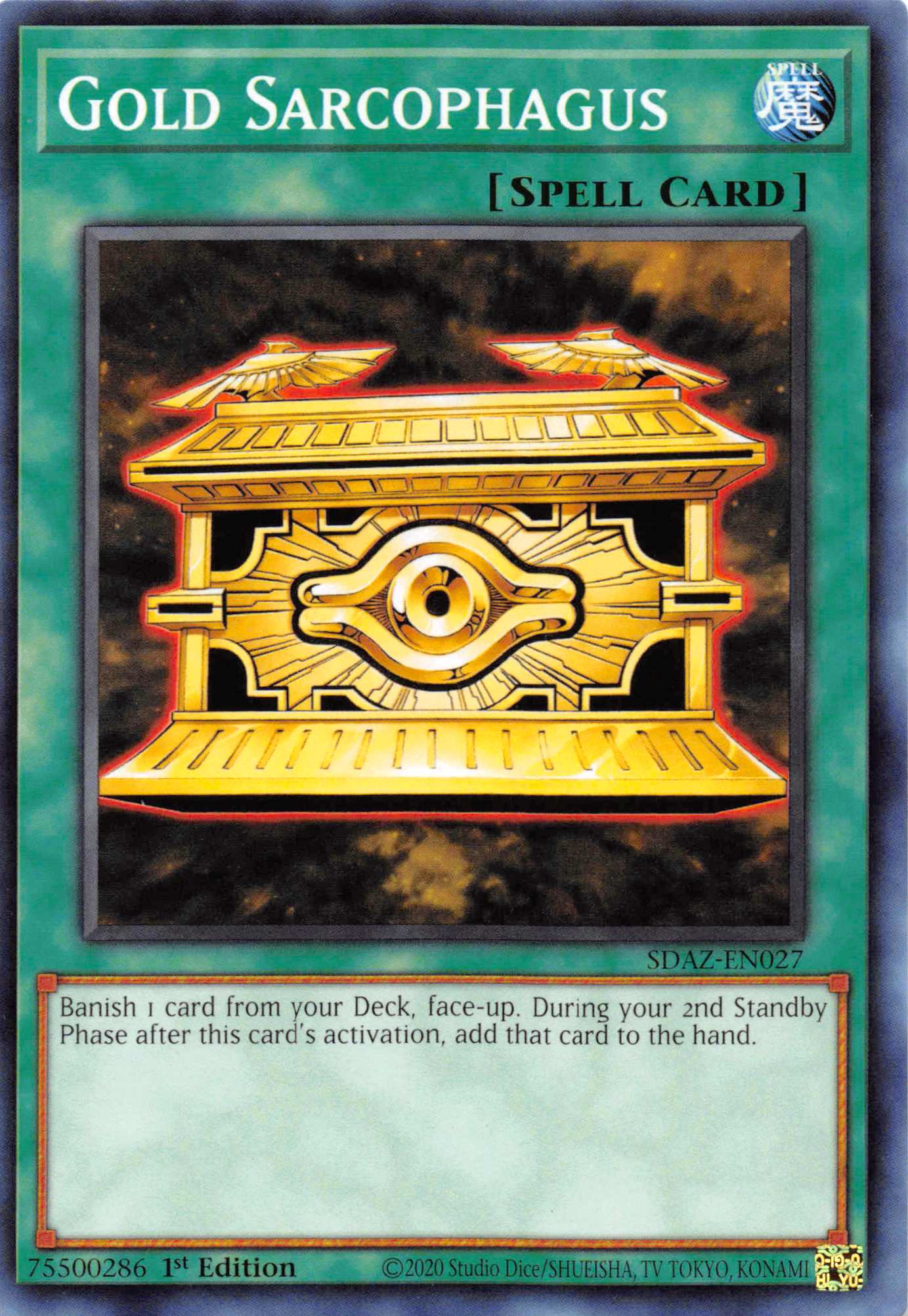 Gold Sarcophagus [SDAZ-EN027] Common | Card Merchant Takapuna