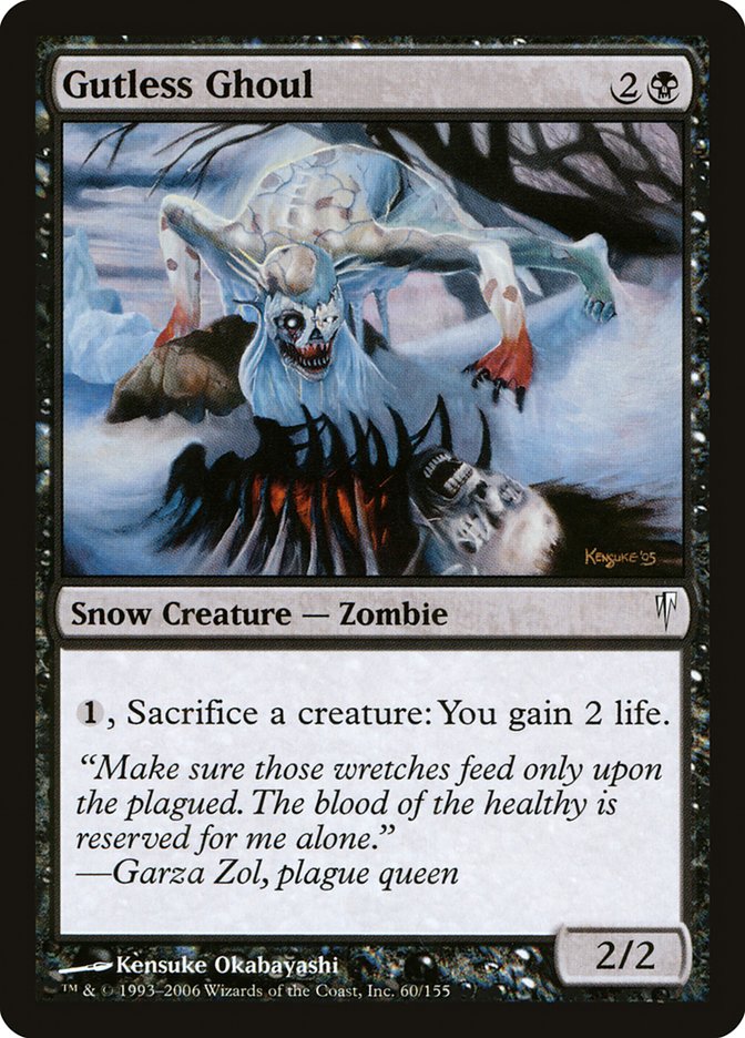 Gutless Ghoul [Coldsnap] | Card Merchant Takapuna