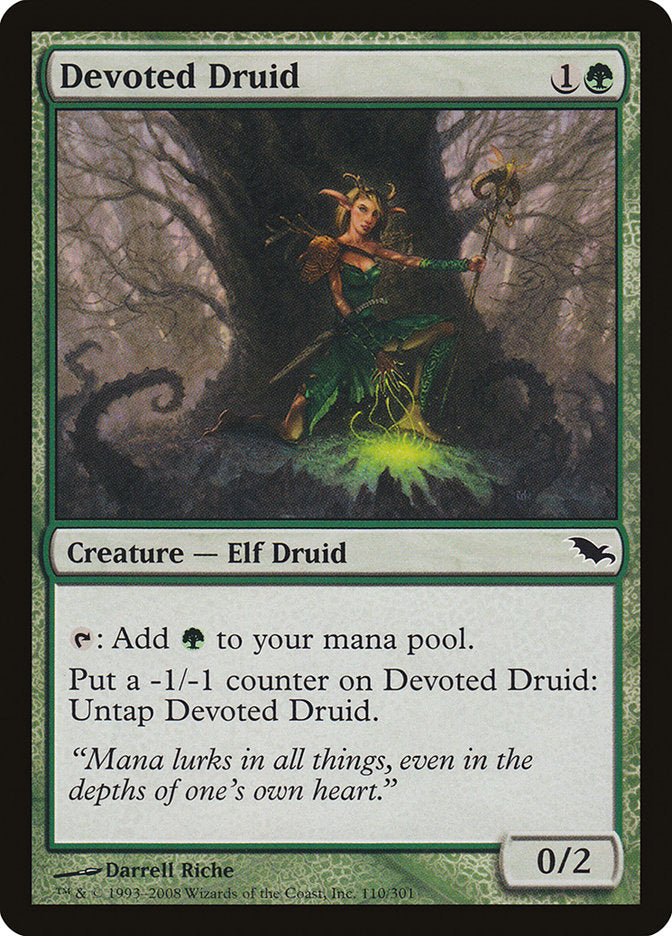 Devoted Druid [Shadowmoor] | Card Merchant Takapuna