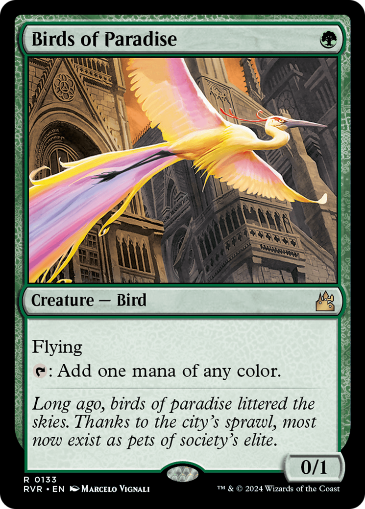 Birds of Paradise [Ravnica Remastered] | Card Merchant Takapuna