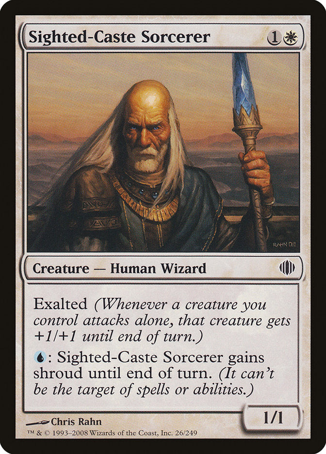 Sighted-Caste Sorcerer [Shards of Alara] | Card Merchant Takapuna