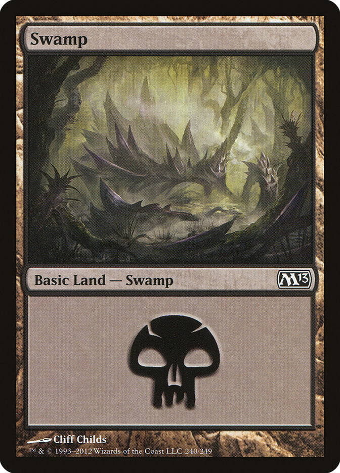 Swamp (240) [Magic 2013] | Card Merchant Takapuna