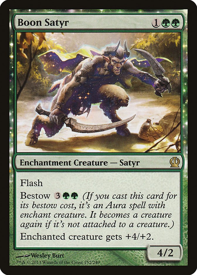 Boon Satyr [Theros] | Card Merchant Takapuna