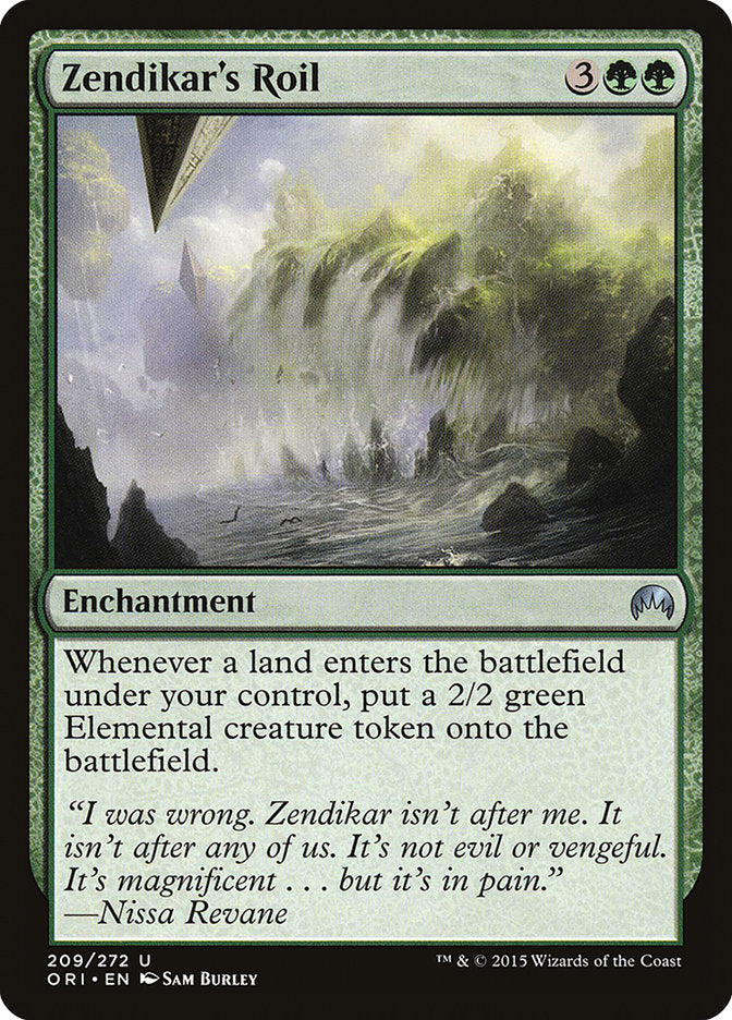 Zendikar's Roil [Magic Origins] | Card Merchant Takapuna