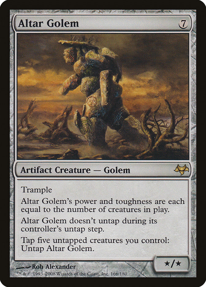 Altar Golem [Eventide] | Card Merchant Takapuna