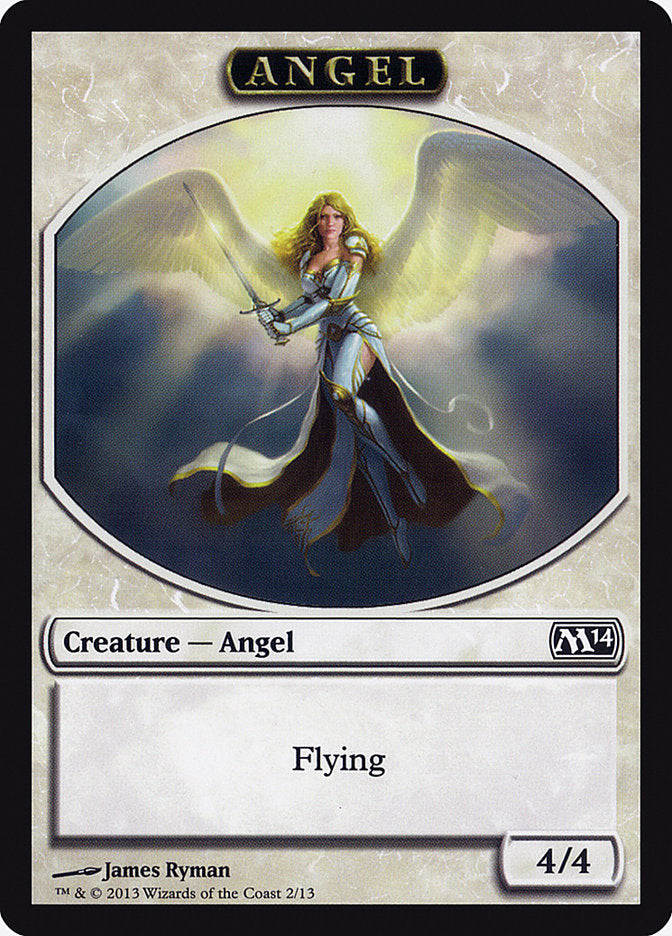 Angel Token [Magic 2014 Tokens] | Card Merchant Takapuna