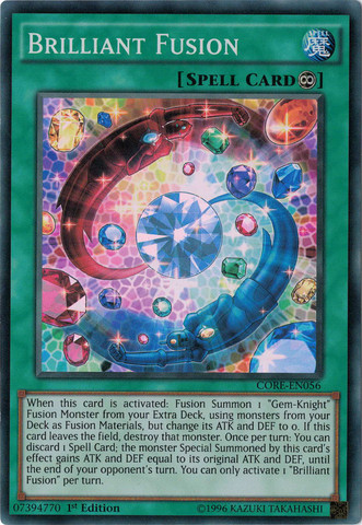 Brilliant Fusion [CORE-EN056] Super Rare | Card Merchant Takapuna