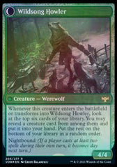 Howlpack Piper // Wildsong Howler [Innistrad: Crimson Vow Prerelease Promos] | Card Merchant Takapuna