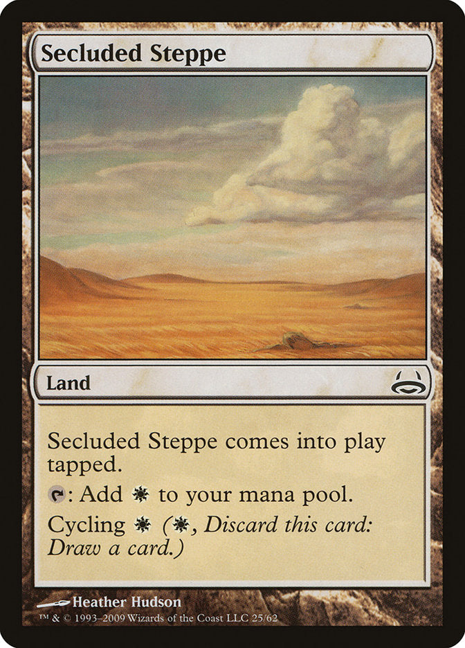 Secluded Steppe [Duel Decks: Divine vs. Demonic] | Card Merchant Takapuna