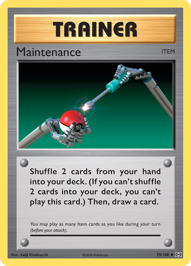 Maintenance (79/108) [XY: Evolutions] | Card Merchant Takapuna