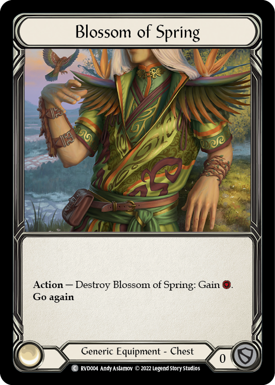 Blossom of Spring [RVD004] (Classic Battles: Rhinar vs Dorinthea)  Rainbow Foil | Card Merchant Takapuna