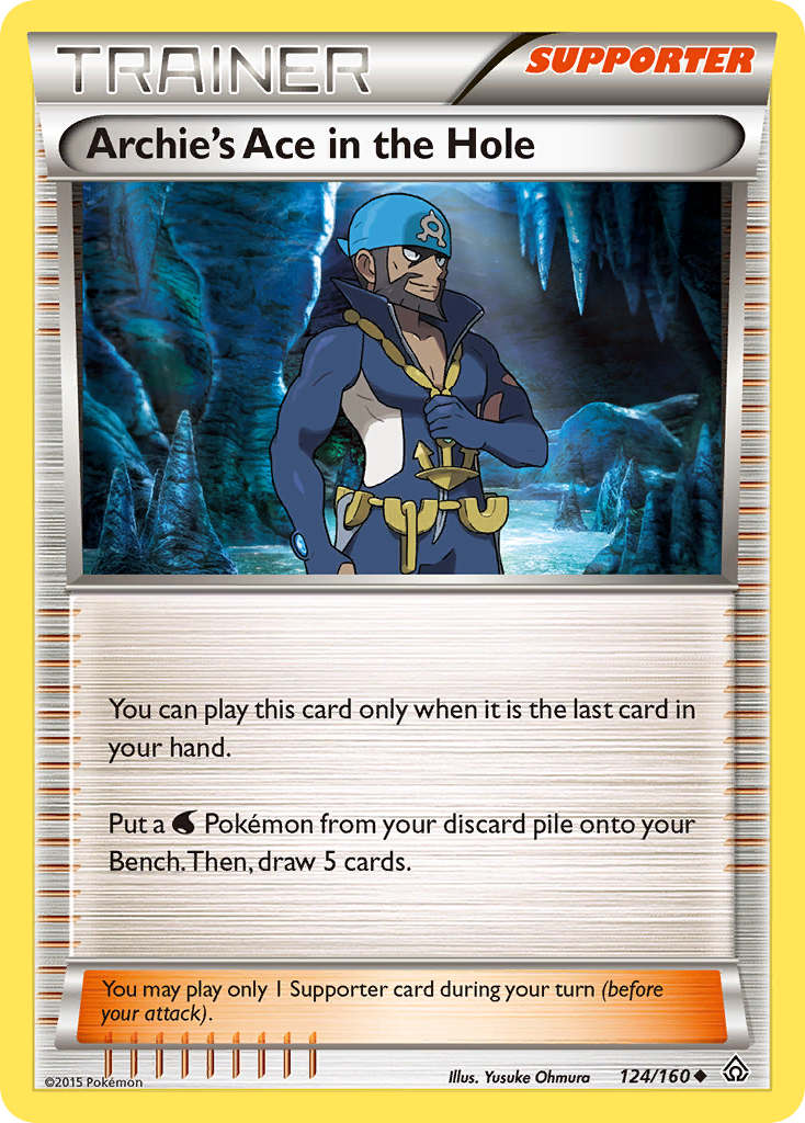 Archie's Ace in the Hole (124/160) [XY: Primal Clash] | Card Merchant Takapuna