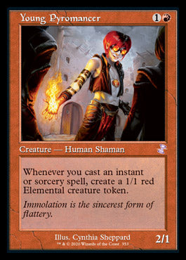 Young Pyromancer (Timeshifted) [Time Spiral Remastered] | Card Merchant Takapuna