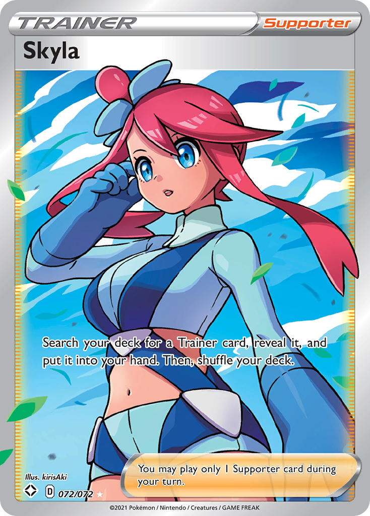 Skyla (072/072) [Sword & Shield: Shining Fates] | Card Merchant Takapuna