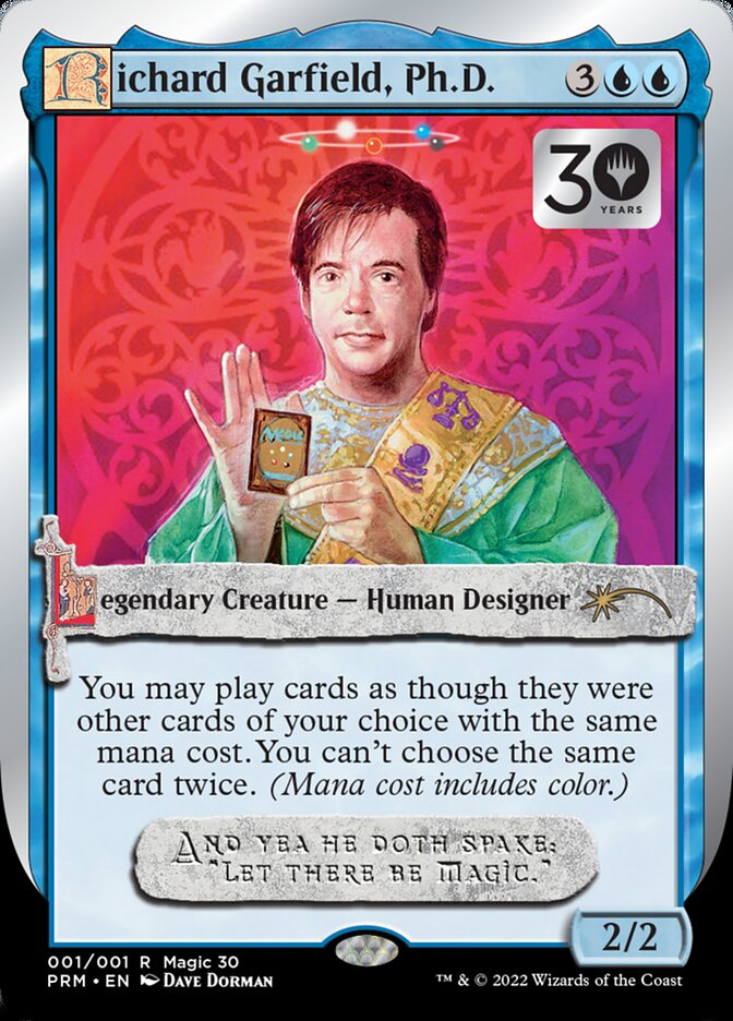 Richard Garfield, Ph.D. [30th Anniversary Promos] | Card Merchant Takapuna