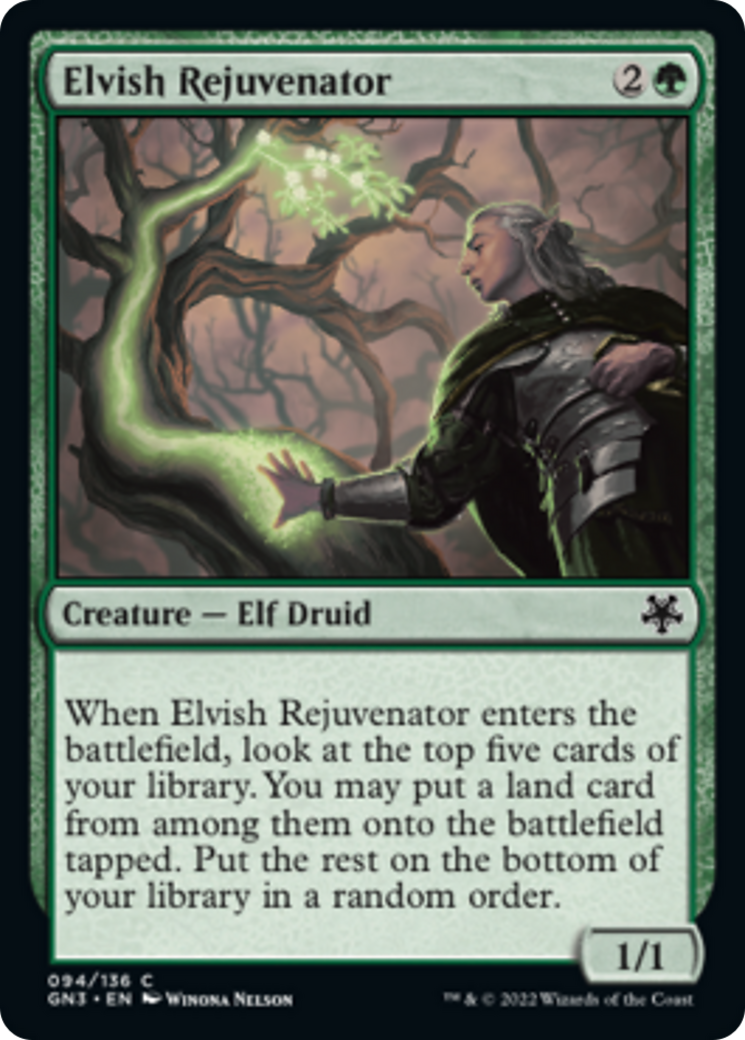 Elvish Rejuvenator [Game Night: Free-for-All] | Card Merchant Takapuna